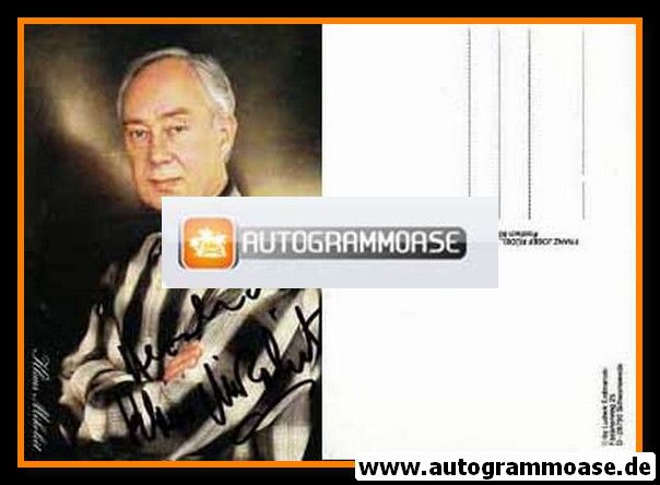 Autogramm Schauspieler | Klaus MIKOLEIT | 1990er (Portrait Color Rüdel) Erdmanski