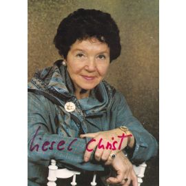 Autogramm Schauspieler | Liesel CHRIST | 1980er (Portrait Color Rüdel) Banzhaf