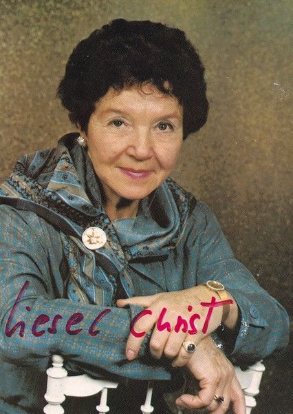 Autogramm Schauspieler | Liesel CHRIST | 1980er (Portrait Color Rüdel) Banzhaf