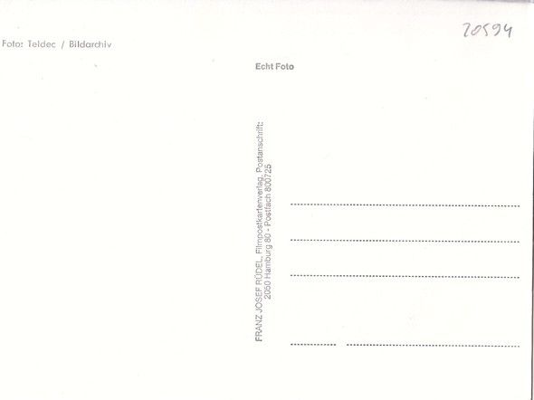 Autogramm Schauspieler | Liselotte PULVER | 1980er (Portrait SW Rüdel) Teldec