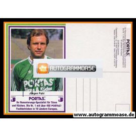 Autogramm Fussball | Eintracht Frankfurt | 1984 | Jürgen PAHL