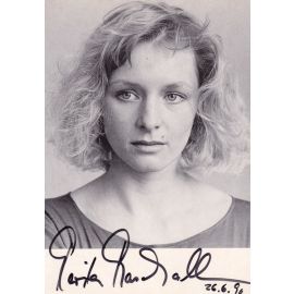 Autogramm Schauspieler | Marita MARSCHALL | 1980er (Portrait SW Rüdel) Schendel