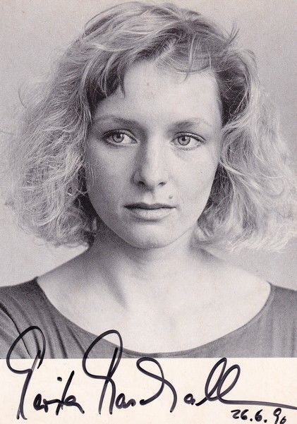 Autogramm Schauspieler | Marita MARSCHALL | 1980er (Portrait SW Rüdel) Schendel