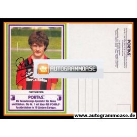 Autogramm Fussball | Eintracht Frankfurt | 1984 | Ralf SIEVERS