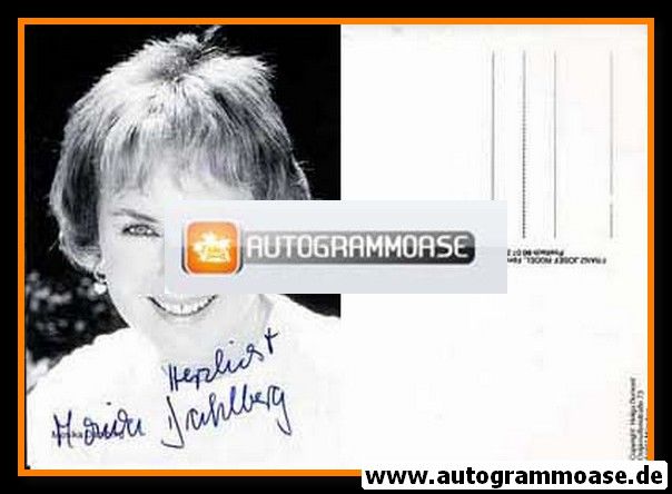 Autogramm Schauspieler | Monika DAHLBERG | 1980er (Portrait SW Rüdel) Dumont