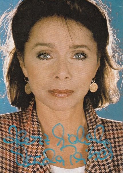 Autogramm Schauspieler | Monika PEITSCH | 1980er (Portrait Color Rüdel) Pantel