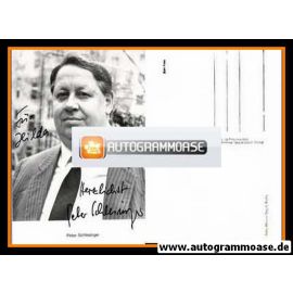 Autogramm Schauspieler | Peter SCHLESINGER | 1980er (Portrait SW Rüdel) Engel