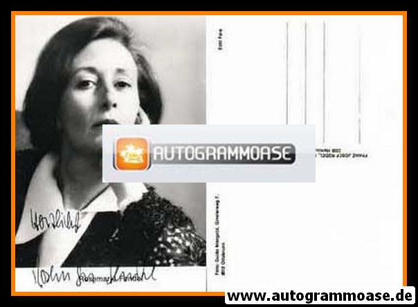 Autogramm Schauspieler | Rosemarie FENDEL | 1980er (Portrait SW Rüdel) Mangold