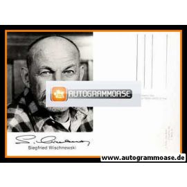 Autogramm Schauspieler | Siegfried WISCHNEWSKI | 1980er (Portrait SW Rüdel) Kohr