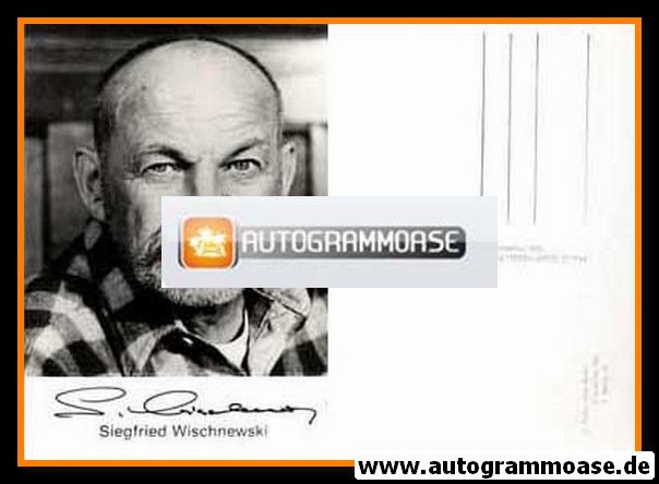 Autogramm Schauspieler | Siegfried WISCHNEWSKI | 1980er (Portrait SW Rüdel) Kohr