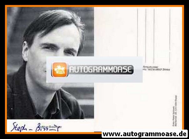 Autogramm Schauspieler | Stephan BISSMEIER | 1990er (Portrait SW Rüdel) Schnetz