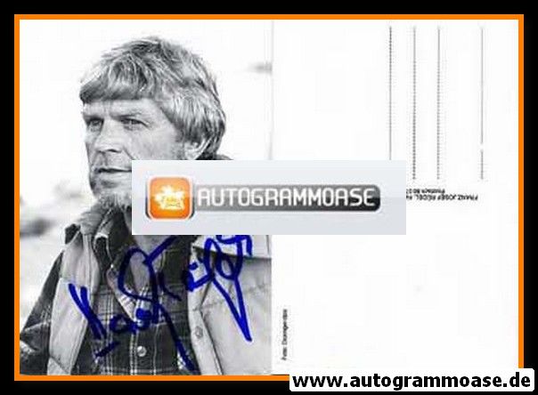 Autogramm Schauspieler | Hardy KRÜGER sr. | 1990er (Portrait SW Rüdel) Ossinger
