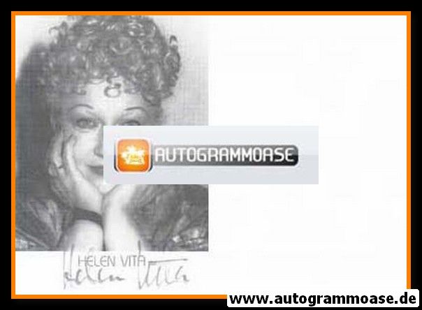 Autogramm Schauspieler | Helen VITA | 1980er (Portrait SW)