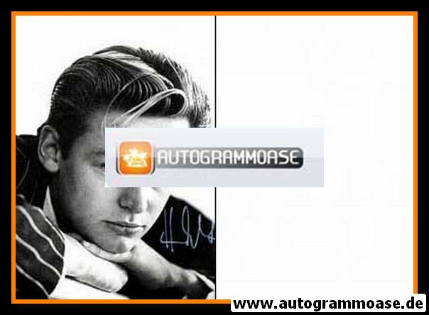 Autogramm Schauspieler | Hendrik MARTZ | 1980er (Portrait SW)