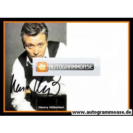 Autogramm Schauspieler | Henry HÜBCHEN | 1980er (Portrait Color)