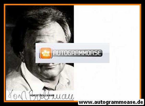 Autogramm Schauspieler | Horst BOLLMANN | 1980er (Portrait SW) 2