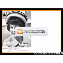 Autogramm Schauspieler | Ilse WERNER | 1960er (Portrait SW) TV Hören+Sehen