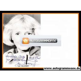 Autogramm Schauspieler | Ilse ZIELSTORFF | 1980er Foto (Portrait SW)
