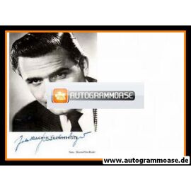 Autogramm Schauspieler | Joachim FUCHSBERGER | 1960er (Portrait SW Gloria)