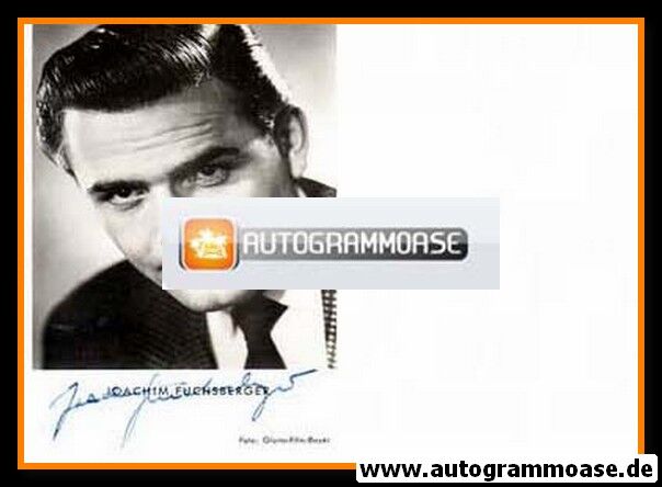 Autogramm Schauspieler | Joachim FUCHSBERGER | 1960er (Portrait SW Gloria)