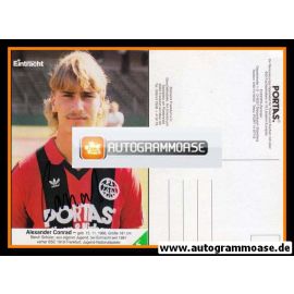 Autogramm Fussball | Eintracht Frankfurt | 1985 | Alexander CONRAD