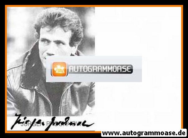 Autogramm Schauspieler | Jürgen PROCHNOW | 1980er (Portrait SW)