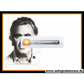 Autogramm Schauspieler | Karl-Michael VOGLER | 1980er (Portrait SW) 1