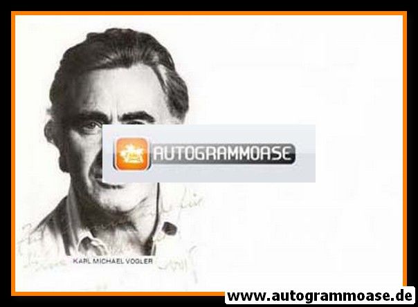 Autogramm Schauspieler | Karl-Michael VOGLER | 1980er (Portrait SW) 1