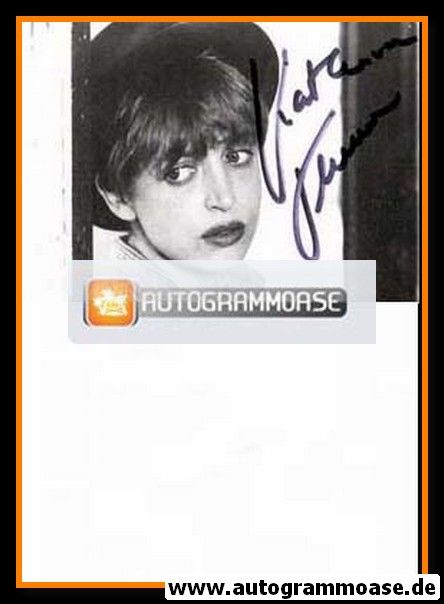 Autogramm Schauspieler | Katharina THALBACH | 1980er (Portrait SW) 1