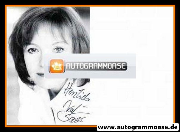 Autogramm Schauspieler | Katrin SASS | 1980er (Portrait SW)