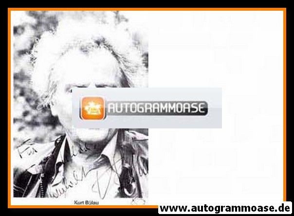Autogramm Schauspieler | Kurt BÜLAU | 1980er (Portrait SW)