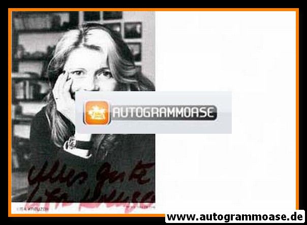 Autogramm Schauspieler | Lisa KREUZER | 1980er (Portrait SW) Ohlbaum