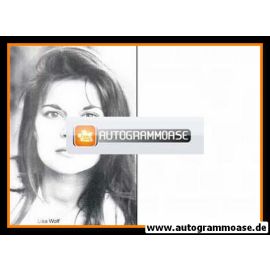 Autogramm Schauspieler | Lisa WOLF | 1990er (Portrait SW)