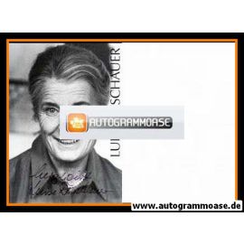 Autogramm Schauspieler | Luise DESCHAUER | 1980er (Portrait SW)