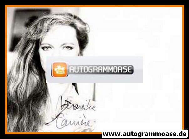 Autogramm Schauspieler | Mareike CARRIERE | 1980er (Portrait SW)