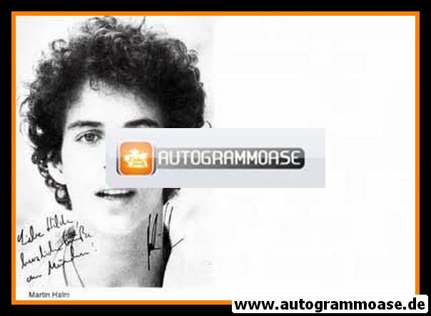 Autogramm Schauspieler | Martin HALM | 1980er (Portrait SW)