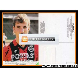 Autogramm Fussball | Eintracht Frankfurt | 1985 | Harald KRÄMER