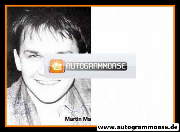 Autogramm Schauspieler | Martin MAY | 1980er (Portrait SW)