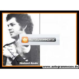 Autogramm Schauspieler | Michael ANDE | 1970er (Portrait SW)