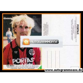 Autogramm Fussball | Eintracht Frankfurt | 1985 | Uwe MÜLLER