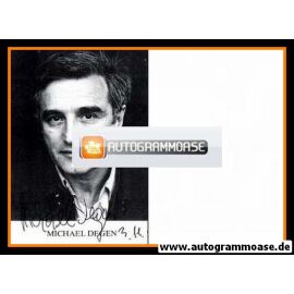 Autogramm Schauspieler | Michael DEGEN | 1980er (Portrait SW)