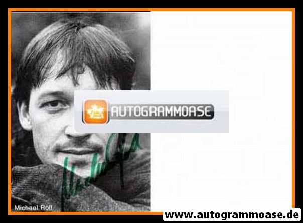 Autogramm Schauspieler | Michael ROLL | 1990er (Portrait SW) 1