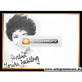 Autogramm Schauspieler | Monika DAHLBERG | 1980er (Portrait SW)