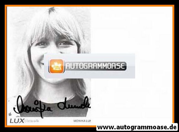 Autogramm Schauspieler | Monika LUNDI | 1970er (Portrait SW) Lux