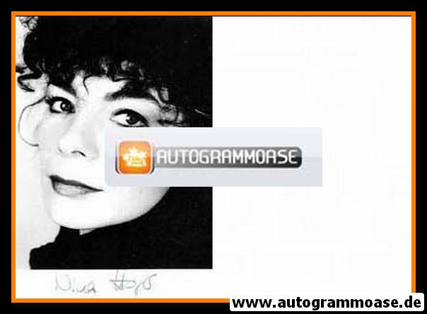 Autogramm Schauspieler | Nina HOGER | 1980er (Portrait SW) 1