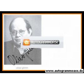Autogramm Schauspieler | Oliver GRIMM | 1980er (Portrait SW) 1