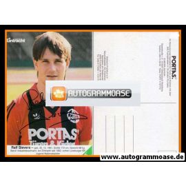 Autogramm Fussball | Eintracht Frankfurt | 1985 | Ralf SIEVERS