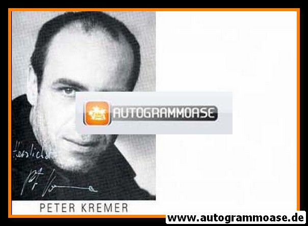 Autogramm Schauspieler | Peter KREMER | 1980er (Portrait SW)