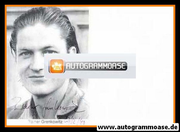 Autogramm Schauspieler | Rainer GRENKOWITZ | 1980er (Portrait SW) 1