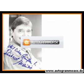 Autogramm Schauspieler | Reinhard STRAUBE | 1980er (Portrait SW)